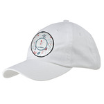 Winter Snowman Baseball Cap - White