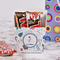 Winter Snowman French Fry Favor Box - w/ Treats View