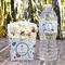 Winter Snowman French Fry Favor Box - w/ Water Bottle