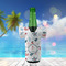 Winter Snowman Jersey Bottle Cooler - LIFESTYLE