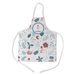 Winter Snowman Kid's Apron - Medium