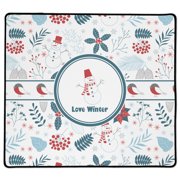 Custom Winter Snowman XL Gaming Mouse Pad - 18" x 16"