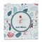 Winter Snowman Party Favor Gift Bag - Matte - Front