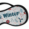 Winter Snowman Sleeping Eye Mask - DETAIL Large