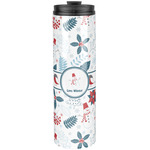 Winter Snowman Stainless Steel Skinny Tumbler - 20 oz