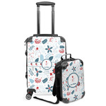 Winter Snowman Kids 2-Piece Luggage Set - Suitcase & Backpack