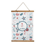 Winter Snowman Wall Hanging Tapestry