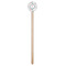 Winter Snowman Wooden 7.5" Stir Stick - Round - Single Stick