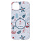 Winter Snowman iPhone 14 Plus Case - Back