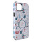 Winter Snowman iPhone 14 Plus Tough Case - Angle