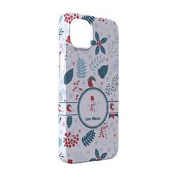 Winter Snowman iPhone Case - Plastic - iPhone 14 Pro