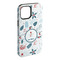 Winter Snowman iPhone 15 Plus Tough Case - Angle