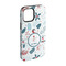 Winter Snowman iPhone 15 Pro Tough Case - Angle