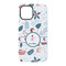 Winter Snowman iPhone 15 Tough Case - Back