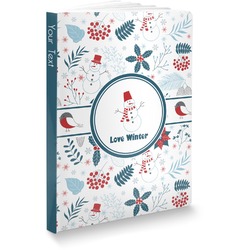 Winter Softbound Notebook - 7.25" x 10" (Personalized)