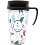 Winter Acrylic Travel Mug with Handle (Personalized)