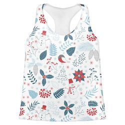 Winter Womens Racerback Tank Top - Large