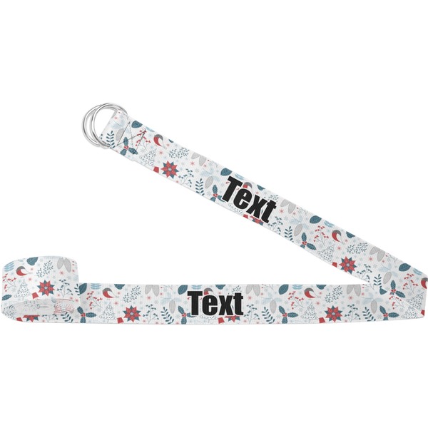 Custom Winter Yoga Strap (Personalized)