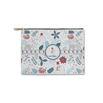 Winter Zipper Pouch - Small - 8.5"x6" (Personalized)