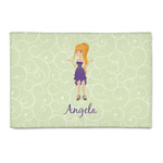 Custom Character (Woman) 2' x 3' Indoor Area Rug (Personalized)