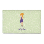 Custom Character (Woman) 3' x 5' Indoor Area Rug (Personalized)