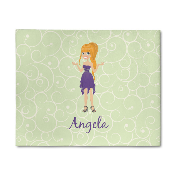 Custom Custom Character (Woman) 8' x 10' Indoor Area Rug (Personalized)