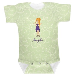 Custom Character (Woman) Baby Bodysuit 0-3 (Personalized)