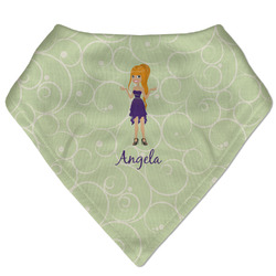 Custom Character (Woman) Bandana Bib (Personalized)