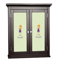 Custom Character (Woman) Cabinet Decal - Custom Size (Personalized)