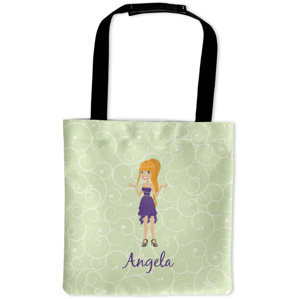 Custom Custom Character (Woman) Auto Back Seat Organizer Bag (Personalized)