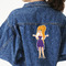 Custom Character (Woman) Custom Shape Iron On Patches - XXXL - MAIN