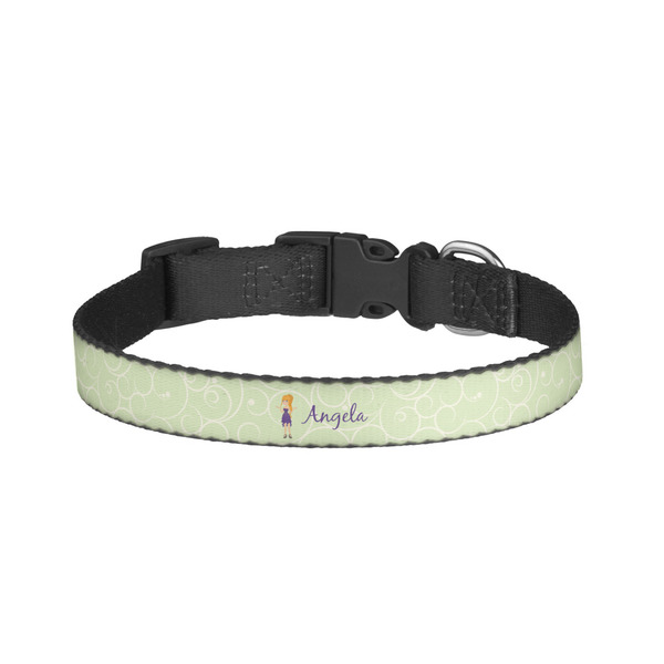 Custom Custom Character (Woman) Dog Collar - Small (Personalized)