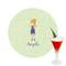 Custom Character (Woman) Drink Topper - Medium - Single with Drink