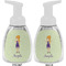 Custom Character (Woman) Foam Soap Bottle Approval - White