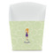 Custom Character (Woman) French Fry Favor Box - Front View