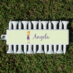 Custom Character (Woman) Golf Tees & Ball Markers Set (Personalized)