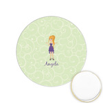 Custom Character (Woman) Printed Cookie Topper - 1.25" (Personalized)