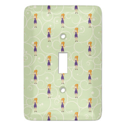 Custom Character (Woman) Light Switch Cover (Single Toggle)