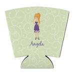 Custom Character (Woman) Party Cup Sleeve - with Bottom (Personalized)