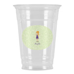 Custom Character (Woman) Party Cups - 16oz (Personalized)