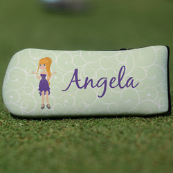 Custom Character (Woman) Blade Putter Cover (Personalized)