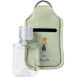 Custom Character (Woman) Hand Sanitizer & Keychain Holder (Personalized)