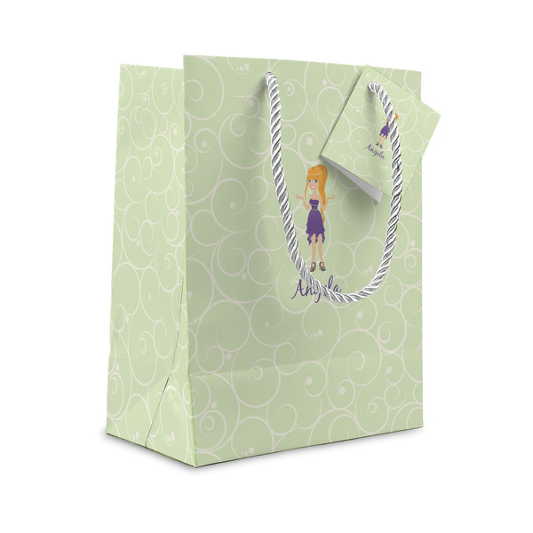 Custom Custom Character (Woman) Gift Bag (Personalized)