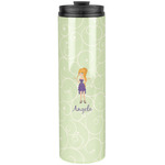 Custom Character (Woman) Stainless Steel Skinny Tumbler - 20 oz (Personalized)