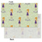 Custom Character (Woman) Tissue Paper - Lightweight - Small - Front & Back