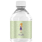 Custom Character (Woman) Water Bottle Labels - Custom Sized (Personalized)