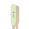 Custom Character (Woman) Wooden Food Pick - Paddle - Single Sided - Front & Back