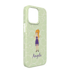 Custom Character (Woman) iPhone Case - Plastic - iPhone 13 Pro (Personalized)