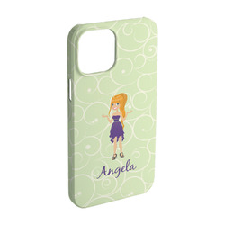 Custom Character (Woman) iPhone Case - Plastic - iPhone 15 (Personalized)