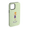 Custom Character (Woman) iPhone 15 Pro Tough Case - Angle